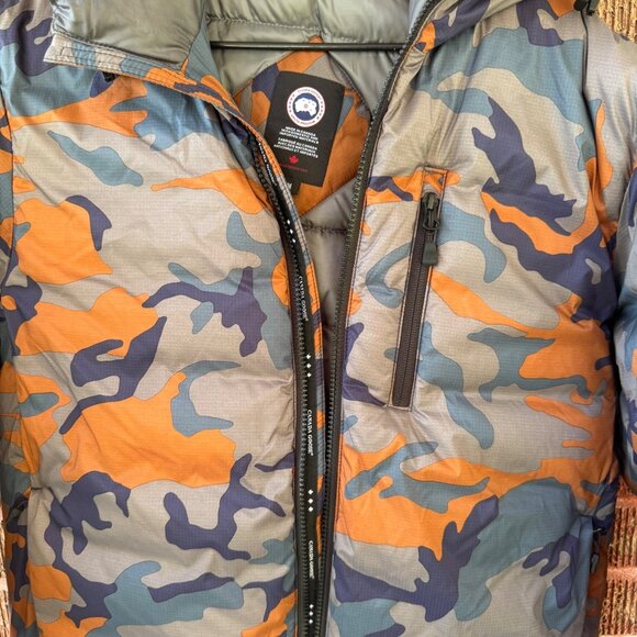 Canada Goose Mens Camouflage Down Jacket Size Medium Water-Repellent - Picture 12 of 12